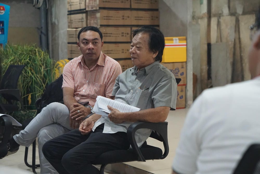 Hình ảnh hậu trường