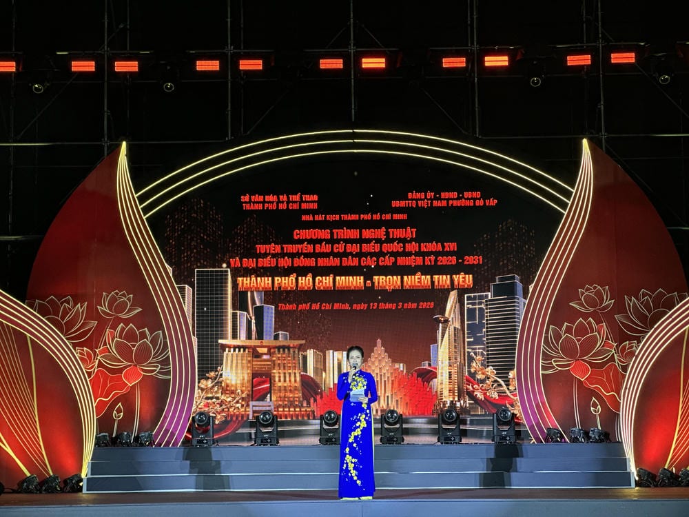 Chương trình nghệ thuật tuyên truyền bầu cử Đại biểu Quốc Hội và Đại biểu hội đồng nhân dân nhiệm kỳ 2025 - 2030 tại phường Bà Rịa