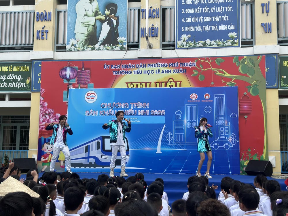 Chương trình sân khấu thiếu nhi ngày 18.09.2025