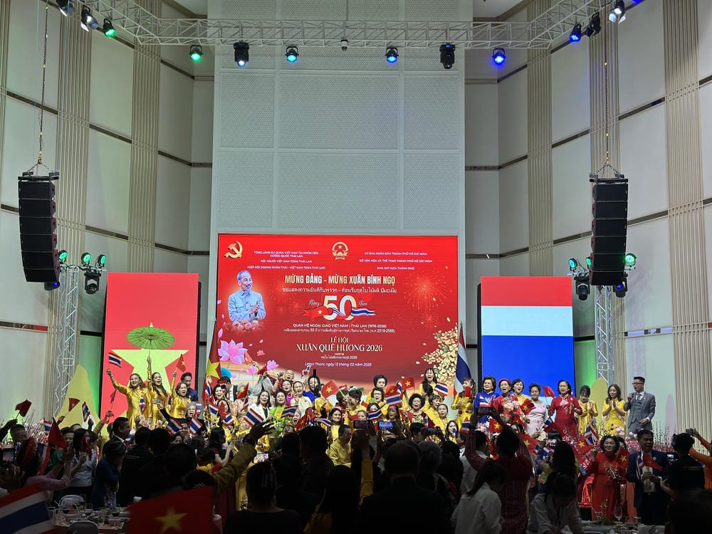 Chương trình tổ chức đoàn nghệ thuật Thành phố Hồ Chí Minh biểu diễn phục vụ Kiều bào tại Thái Lan nhân dịp Tết Bính Ngọ 2026