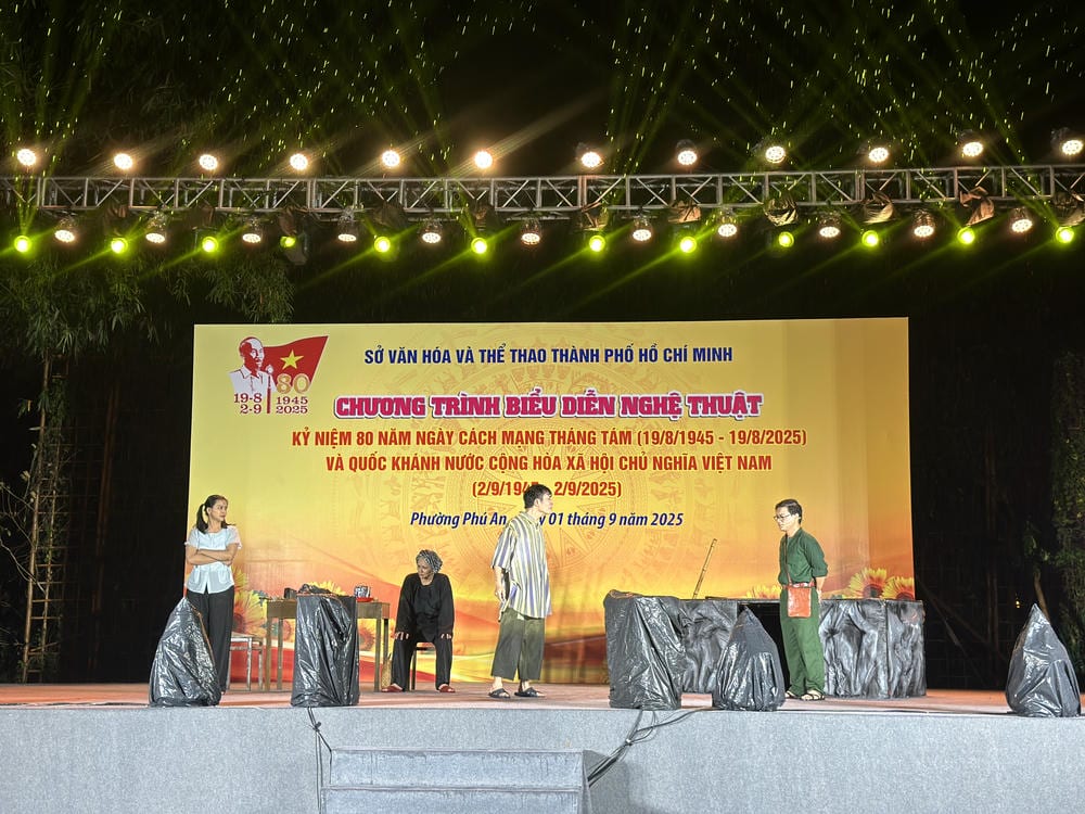 CT Kỷ niệm 80 năm Ngày cách mạng tháng 8 và Quốc khánh nước Công hòa xã hội chủ nghĩa Việt Nam tại phường Phú An